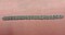 Crystal Floral Bridal Rhinestone Sash Applique 18.75" x 1.25" Each